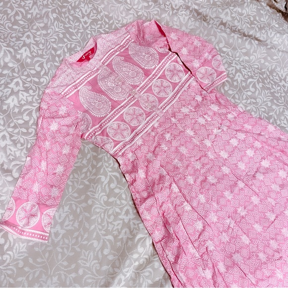 Other - New Pink Kurta Small Indian Pakistani Anarkali